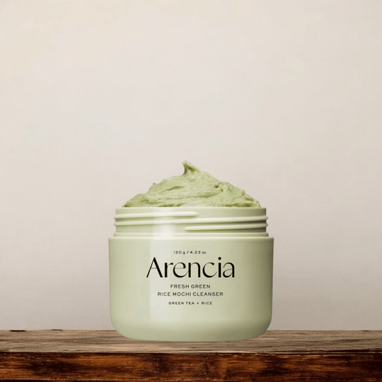 Arencia Fresh Green Rice Mochi Cleanser منظف موتشي الأرز الأخضر الطازج من أرينسيا - Princess Cosmetics Qatar