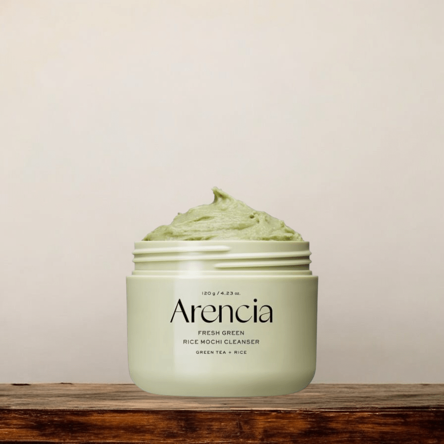 Arencia Fresh Green Rice Mochi Cleanser منظف موتشي الأرز الأخضر الطازج من أرينسيا - Princess Cosmetics Qatar