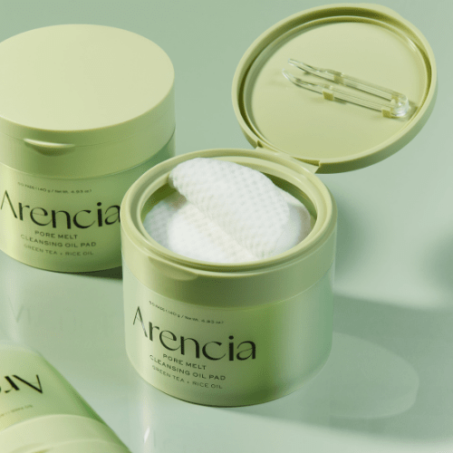 Arencia Pore Melt Cleansing Oil Pad (50 Pads) وسادة زيتية لتنظيف المسام من أرينسيا - Princess Cosmetics Qatar