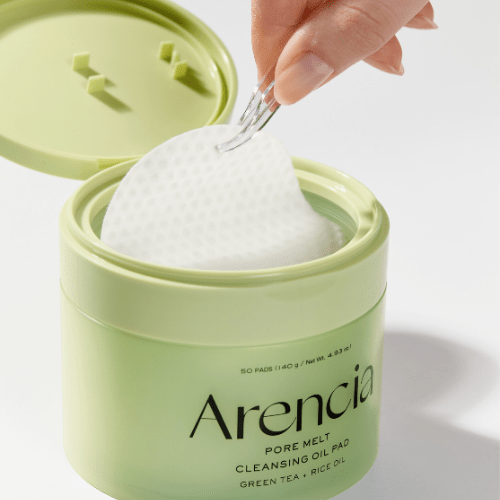 Arencia Pore Melt Cleansing Oil Pad (50 Pads) وسادة زيتية لتنظيف المسام من أرينسيا - Princess Cosmetics Qatar