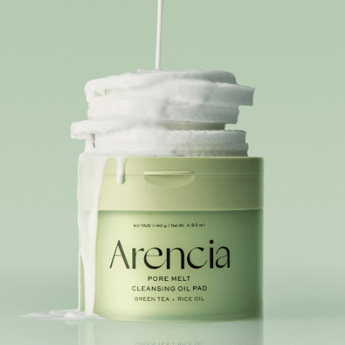 Arencia Pore Melt Cleansing Oil Pad (50 Pads) وسادة زيتية لتنظيف المسام من أرينسيا - Princess Cosmetics Qatar
