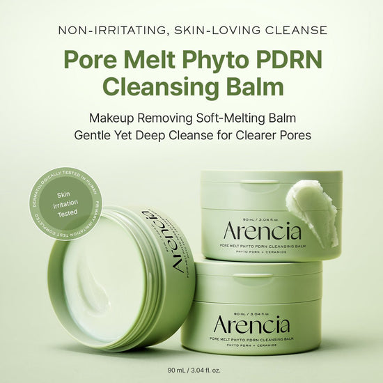 Arencia Pore Melt Phyto PDRN Cleansing Balm 90ml بلسم التنظيف أرينسيا بور ميلت فيتو بي دي آر إن - Princess Cosmetics Qatar