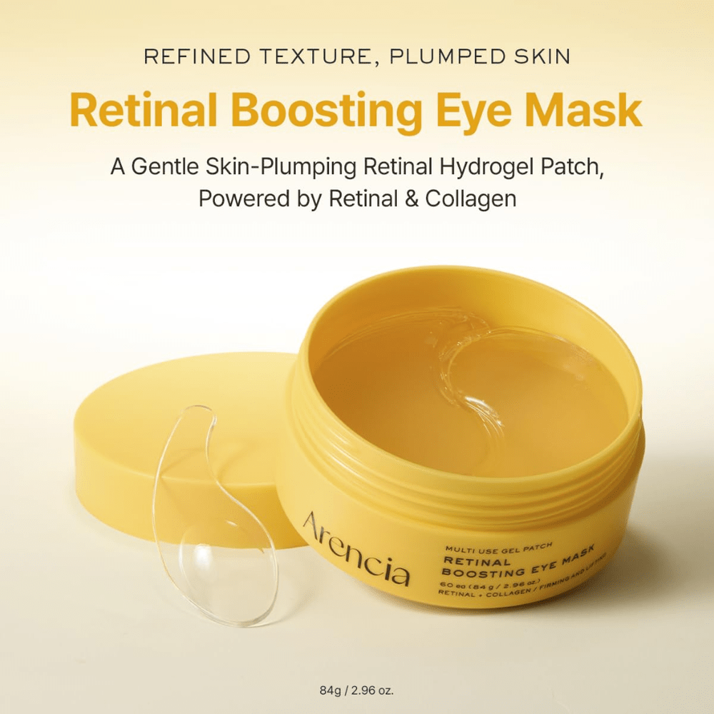 Arencia Retinal Boosting Eye Mask (60 Patch) قناع العين أرينسيا المعزز لشبكية العين - Princess Cosmetics Qatar