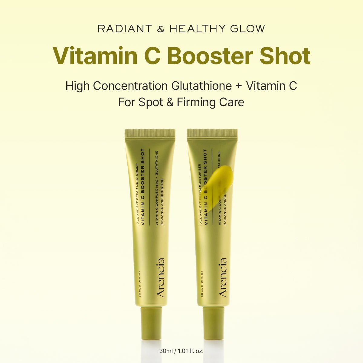 Arencia Vitamin C Booster Shot 30ml جرعة معززة من فيتامين سي من أرينسيا - Princess Cosmetics Qatar