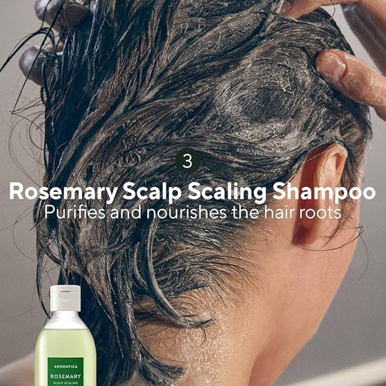 Aromatica Rosemary Scalping Trial Kit (4pcs) مجموعة تجربة فروة الرأس من أروماتيكا روزماري - Princess Cosmetics Qatar