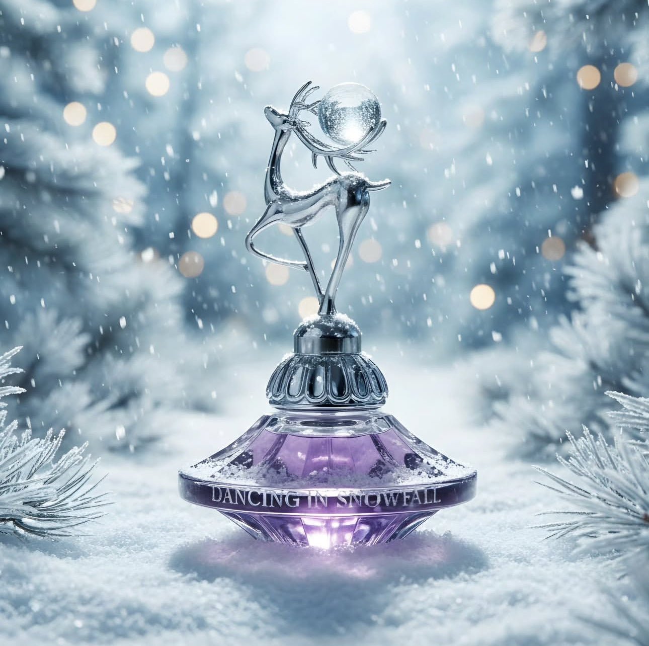 Aurora Scents Dancing in Snowfall 75ml رائحة الشفق القطبي ترقص في تساقط الثلوج - Princess Cosmetics Qatar
