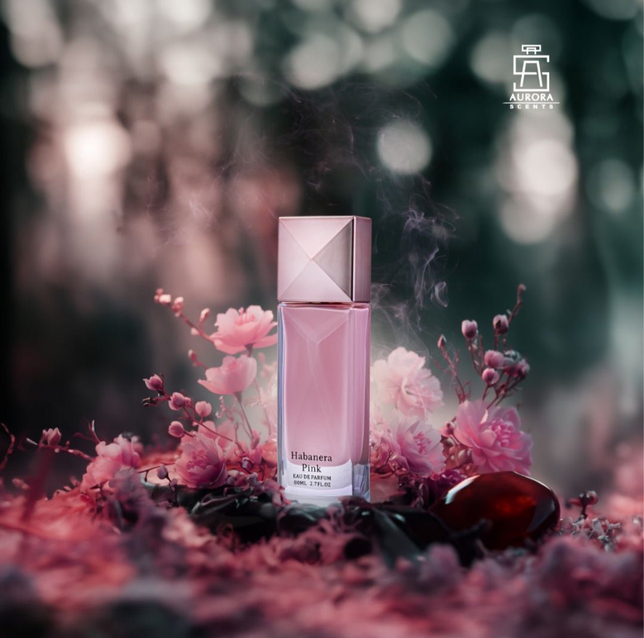 Aurora Scents Habanera Pink 80ml أورورا سينتس هابانيرا بينك - Princess Cosmetics Qatar