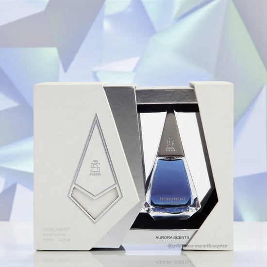 Aurora Scents Monument Pour Homme 75ml أورورا سينتس مونومنت بور أوم - Princess Cosmetics Qatar
