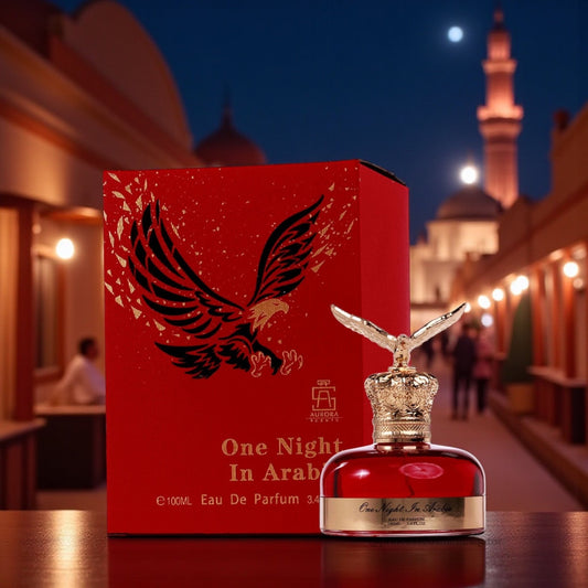 Aurora Scents One Night in Arabia 100ml عطر أورورا ليلة واحدة في الجزيرة العربية - Princess Cosmetics Qatar