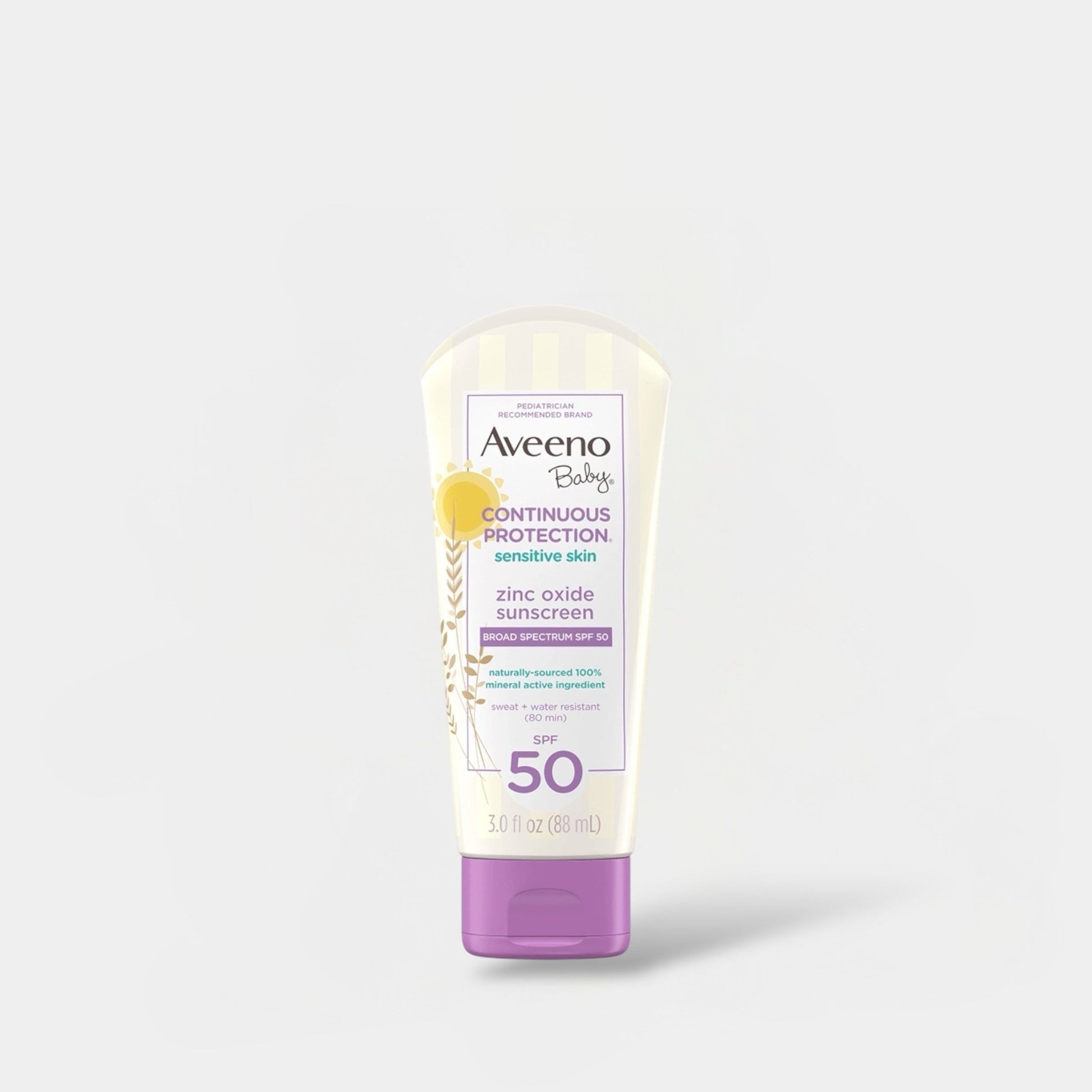 Aveeno Baby Continuous Protection Sensitive Skin Lotion لوشن أفينو بيبي للحماية المستمرة للبشرة الحساسة - Princess Cosmetics Qatar