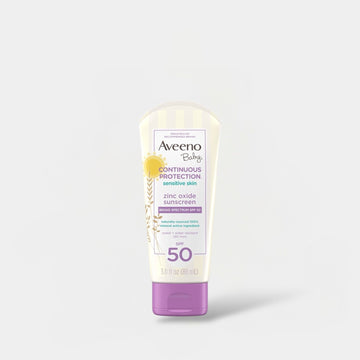 Aveeno Baby Continuous Protection Sensitive Skin Lotion لوشن أفينو بيبي للحماية المستمرة للبشرة الحساسة - Princess Cosmetics Qatar