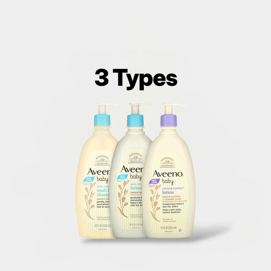 Aveeno BABY Moisture Line خط ترطيب الأطفال من أفينو - Princess Cosmetics Qatar