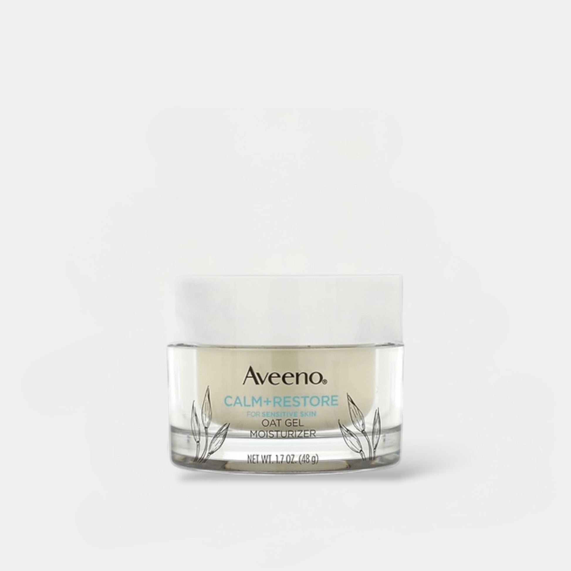 Aveeno Calm + Restore Oat Gel Moisturizer 48g جل الشوفان المرطب من أفينو كالم + ريستور - Princess Cosmetics Qatar