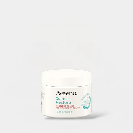 Aveeno Calm + Restore Redness Relief Moisturizing Cream 48g كريم أفينو كالم + ريستور المرطب لتخفيف الاحمرار - Princess Cosmetics Qatar
