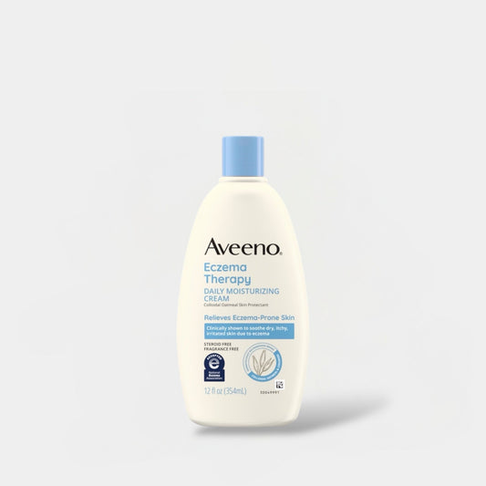 Aveeno Eczema Therapy Daily Moisturizing Cream 12oz كريم أفينو المرطب اليومي لعلاج الأكزيما - Princess Cosmetics Qatar