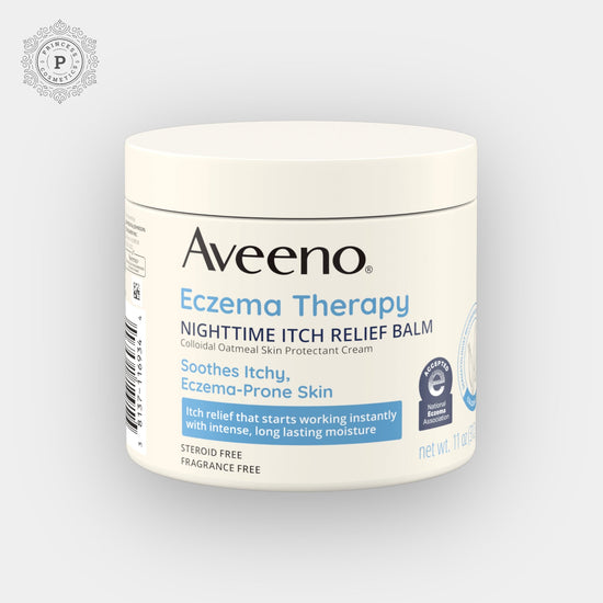 Aveeno Eczema Therapy itch Relief Balm 312g. أفينو مرهم علاج الإكزيما وتخفيف الحكة 312 جرام - Princess Cosmetics Qatar