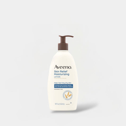 Aveeno Skin Relief Moisturizing Lotion لوشن ترطيب البشرة من أفينو - Princess Cosmetics Qatar