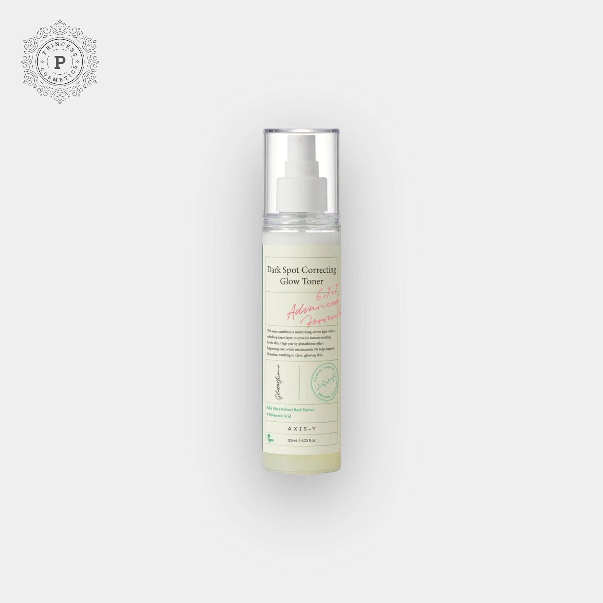 Axis - Y Dark Spot Correcting Glow Toner 125ml. Axis - Y تونر تصحيح البقع الداكنة المتوهج - Princess Cosmetics Qatar