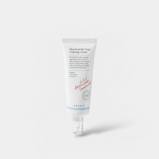 AXIS - Y Heartleaf My Type Calming Cream 60ml. أكسيس - واي هارت ليف ماي تايب كريم مهدئ - Princess Cosmetics Qatar
