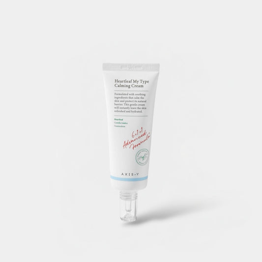 AXIS - Y Heartleaf My Type Calming Cream 60ml. أكسيس - واي هارت ليف ماي تايب كريم مهدئ - Princess Cosmetics Qatar