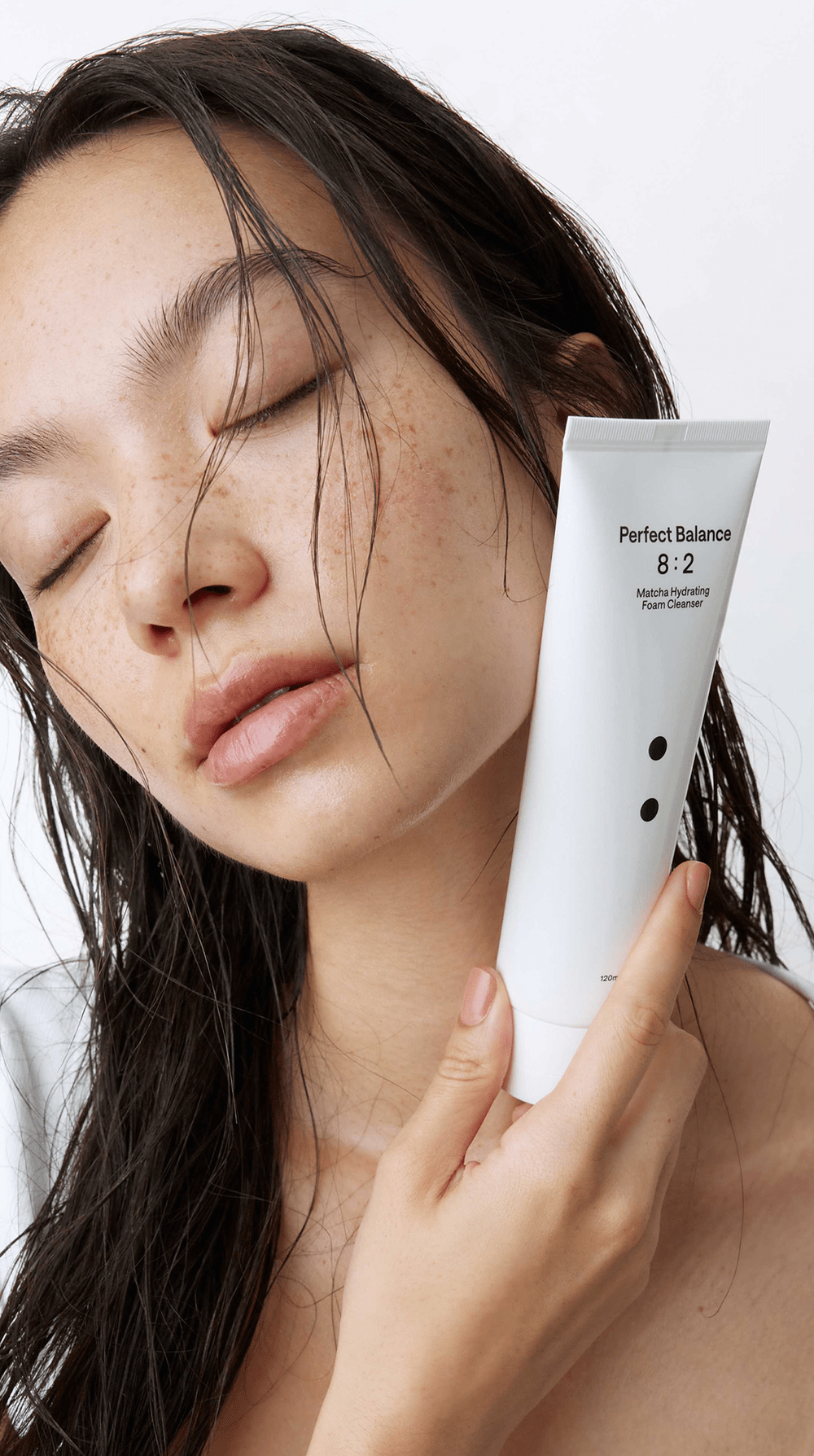 B_Lab Matcha Hydrating Foam Cleanser 120ml. ب لاب منظف رغوي مرطب بالشاي الأخضر 120 مل - Princess Cosmetics Qatar