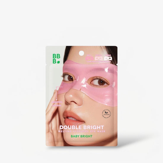Baby Bright Double Bright Melting Hydrogel Eye Mask (1pc) قناع العين الهلامي المزدوج اللامع للأطفال - Princess Cosmetics Qatar