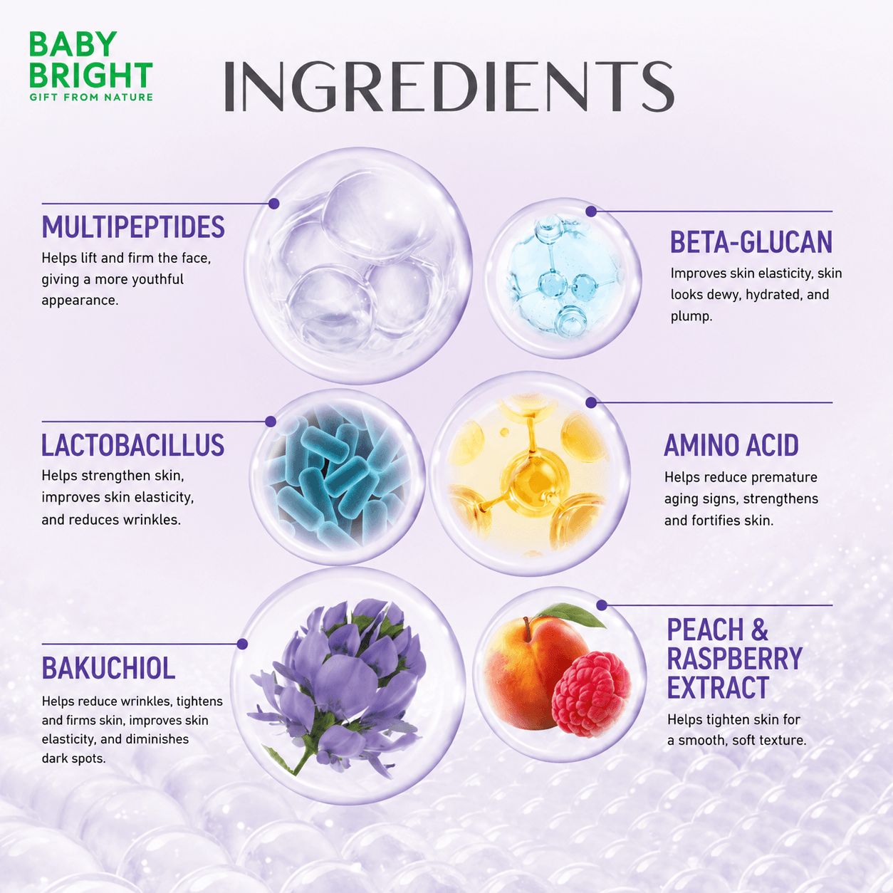 Baby Bright Oligiup 3D Lifting Full Face Net Gel Mask (1 Sheet) قناع جل شبكي ثلاثي الأبعاد لشد الوجه بالكامل من بيبي برايت أوليجوب - Princess Cosmetics Qatar