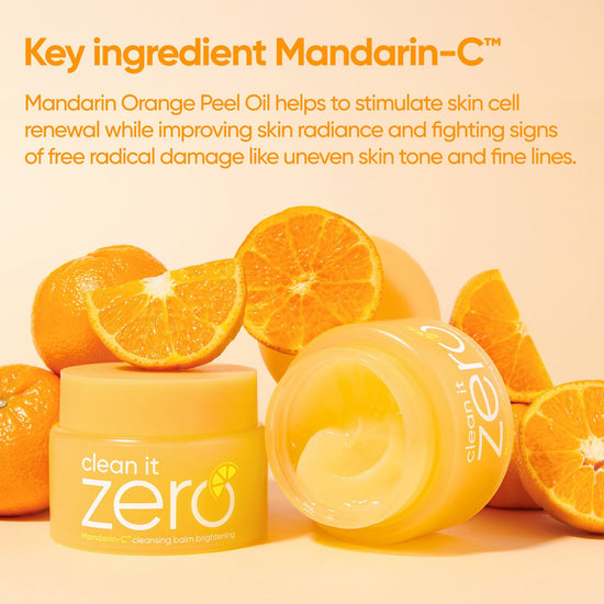 Banila Co Clean It Zero Mandarin-C Cleansing Balm 100ml بلسم التنظيف بانيلا كو كلين إت زيرو ماندرين-سي - Princess Cosmetics Qatar