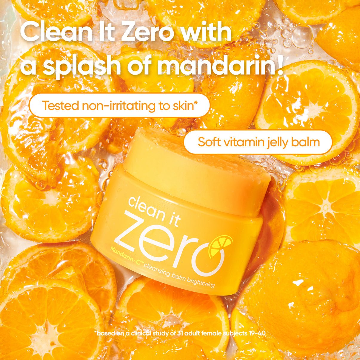 Banila Co Clean It Zero Mandarin-C Cleansing Balm 100ml بلسم التنظيف بانيلا كو كلين إت زيرو ماندرين-سي - Princess Cosmetics Qatar