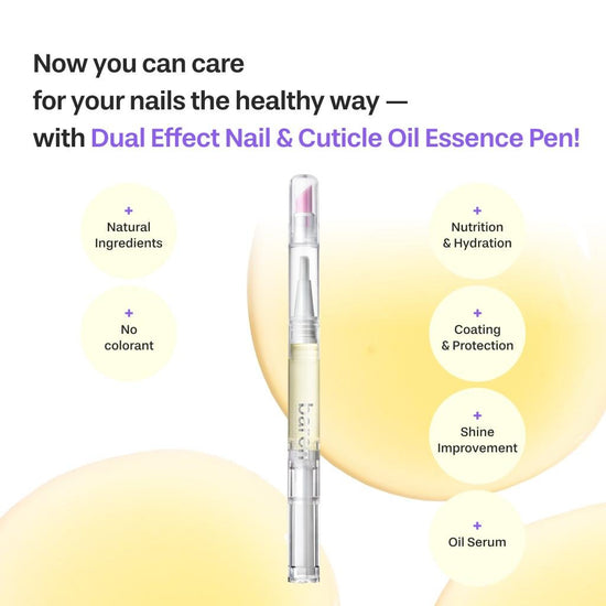 Baren Dual Effect Nail and Cuticle Care Essence Oil Pen with Ceramic Pusher 2ml قلم زيت بارين ثنائي التأثير للعناية بالأظافر والجلد المحيط بها مع زر ضغط سيراميكي - Princess Cosmetics Qatar