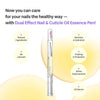 Baren Dual Effect Nail and Cuticle Care Essence Oil Pen with Ceramic Pusher 2ml قلم زيت بارين ثنائي التأثير للعناية بالأظافر والجلد المحيط بها مع زر ضغط سيراميكي - Princess Cosmetics Qatar