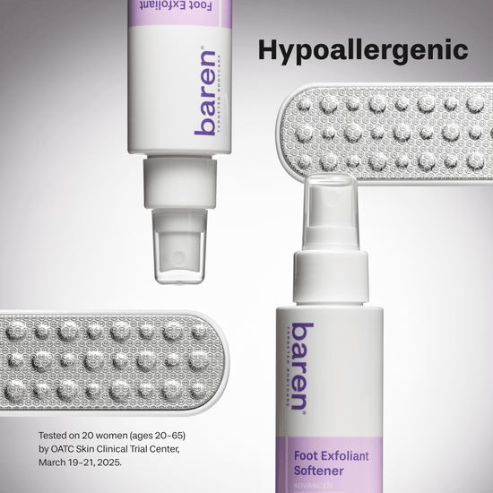Baren Foot Softener At - Home Kit مجموعة بارين لتنعيم القدمين في المنزل - Princess Cosmetics Qatar