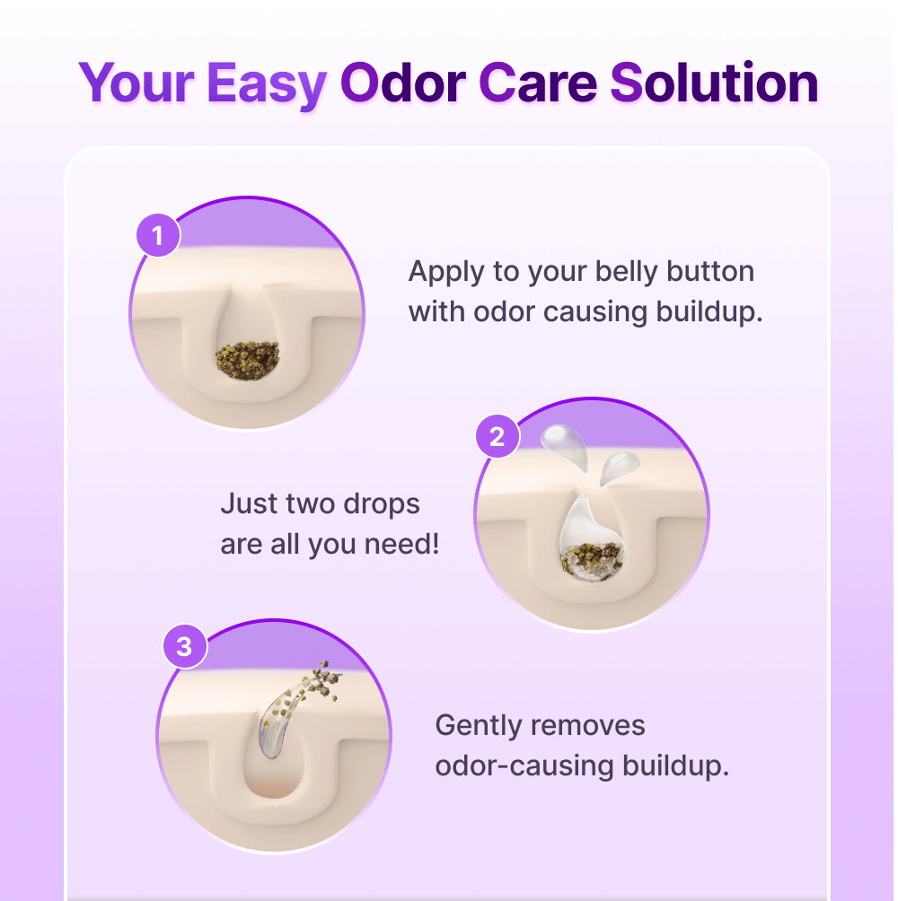 Baren Gentle & Pure Belly Button Cleanser 20ml منظف السرة "بارين" اللطيف والنقي - Princess Cosmetics Qatar