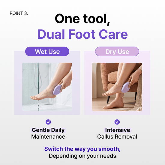 Baren Magic Glass Stone Foot File مبرد القدم الحجري الزجاجي السحري من بارين - Princess Cosmetics Qatar