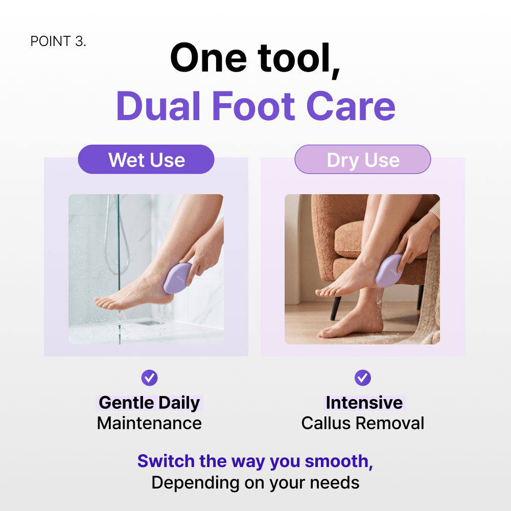 Baren Magic Glass Stone Foot File مبرد القدم الحجري الزجاجي السحري من بارين - Princess Cosmetics Qatar
