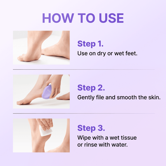 Baren Magic Glass Stone Foot File مبرد القدم الحجري الزجاجي السحري من بارين - Princess Cosmetics Qatar