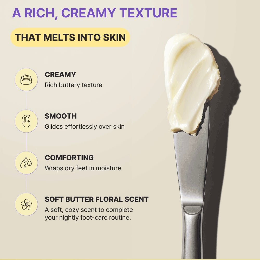 Baren Sheabutter FGF Foot Cream 105ml بارين كريم القدم بزبدة الشيا وFGF - Princess Cosmetics Qatar