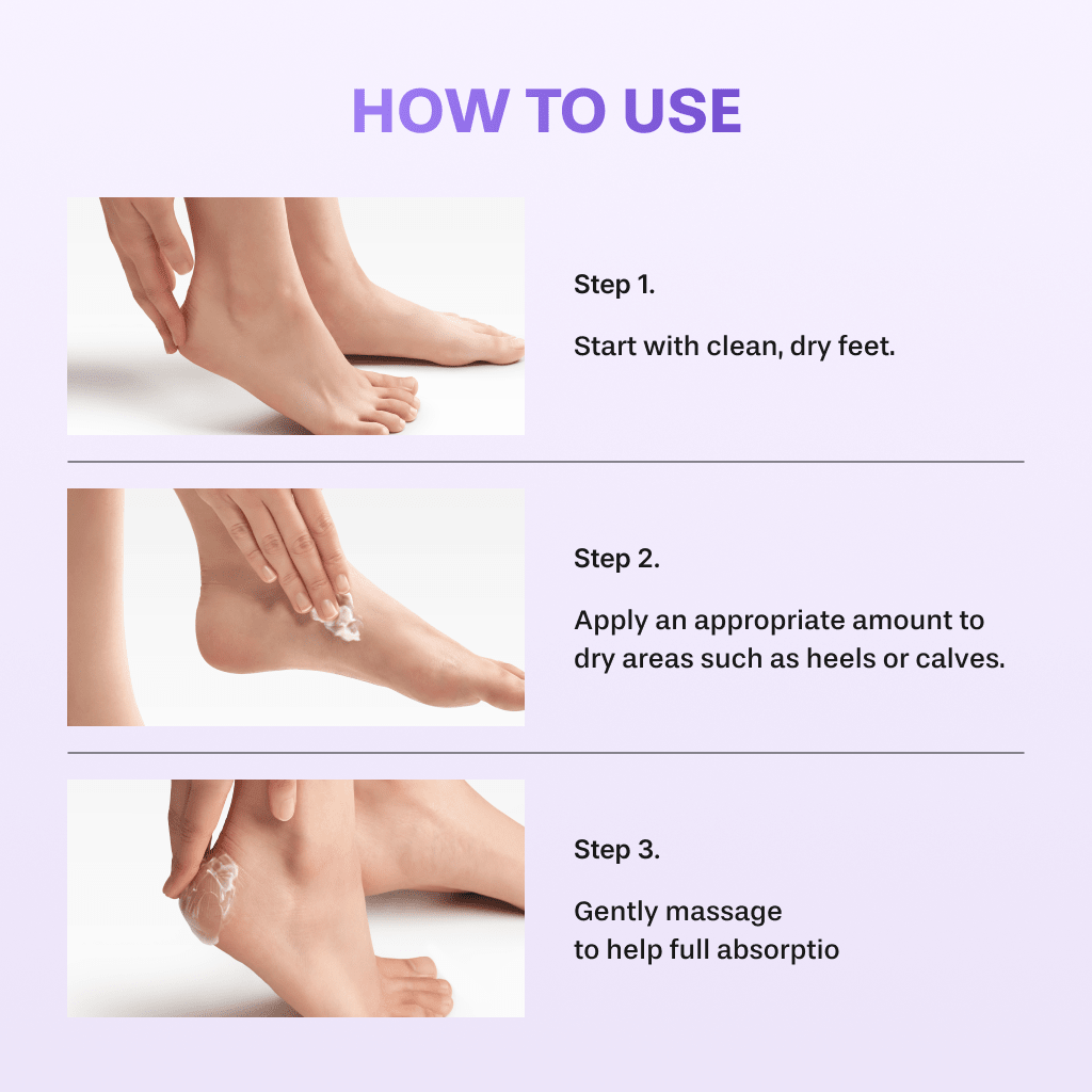 Baren Silky Finish Hydrating Foot Balm 40ml بارين بلسم مرطب للقدمين بلمسة نهائية حريرية - Princess Cosmetics Qatar