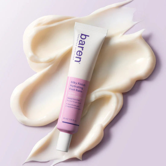 Baren Silky Finish Hydrating Foot Balm 40ml بارين بلسم مرطب للقدمين بلمسة نهائية حريرية - Princess Cosmetics Qatar