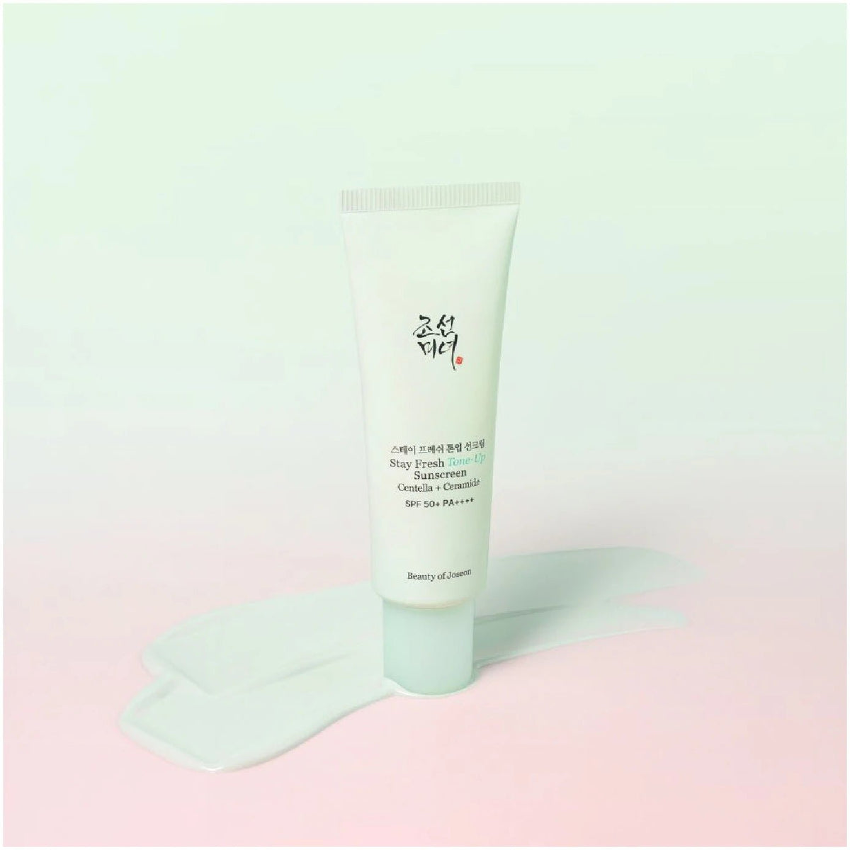 Beauty of Joseon Stay Fresh Tone-Up Sunscreen - Green 50ml واقي الشمس بيوتي أوف جوسون ستاي فريش تون أب - أخضر - Princess Cosmetics Qatar