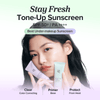Beauty of Joseon Stay Fresh Tone-Up Sunscreen - Green 50ml واقي الشمس بيوتي أوف جوسون ستاي فريش تون أب - أخضر - Princess Cosmetics Qatar