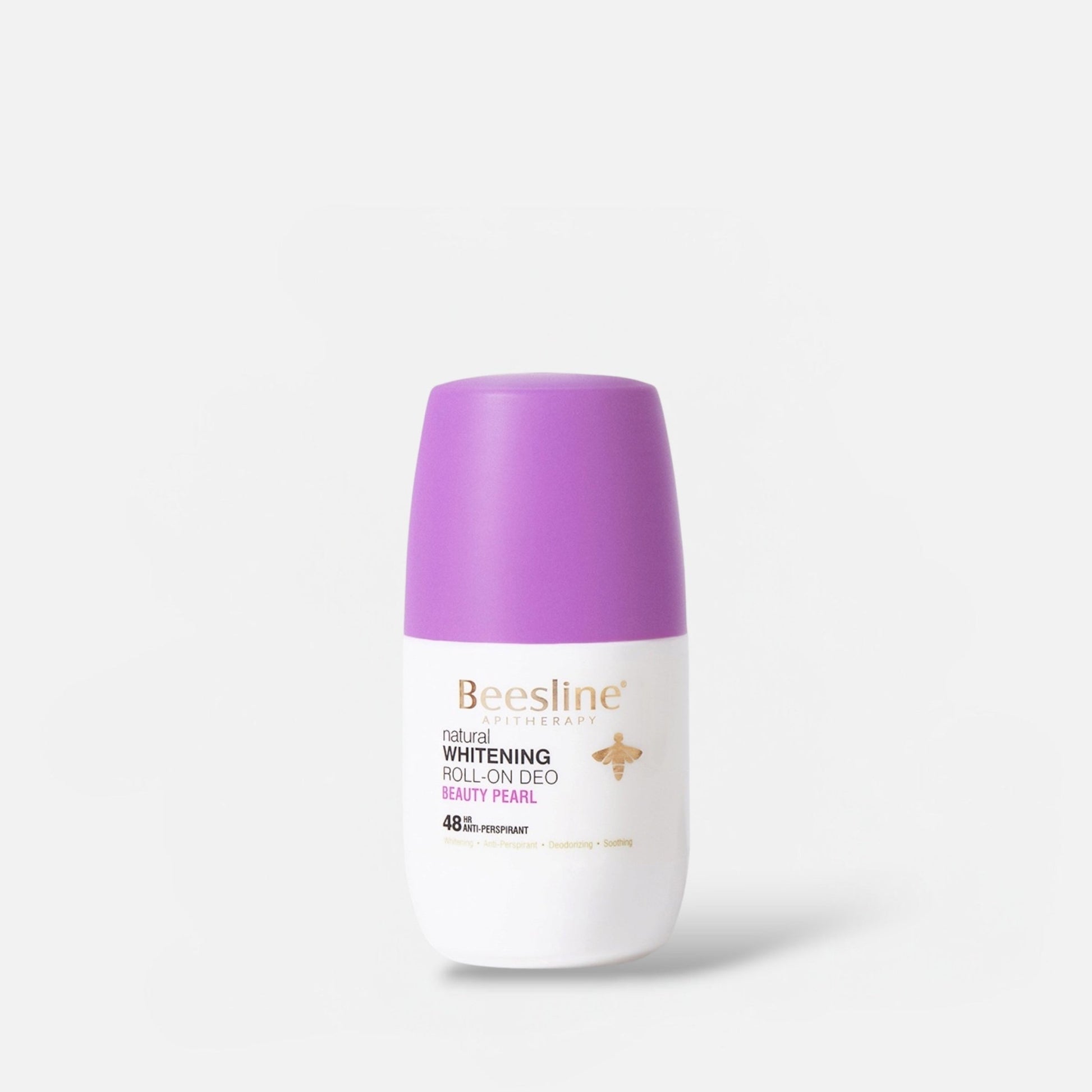 Beesline Natural Whitening Roll - On Deodorant Beauty Pearl 50ml مزيل عرق بيزلاين الطبيعي لتفتيح البشرة - رول أون - بيوتي بيرل - Princess Cosmetics Qatar