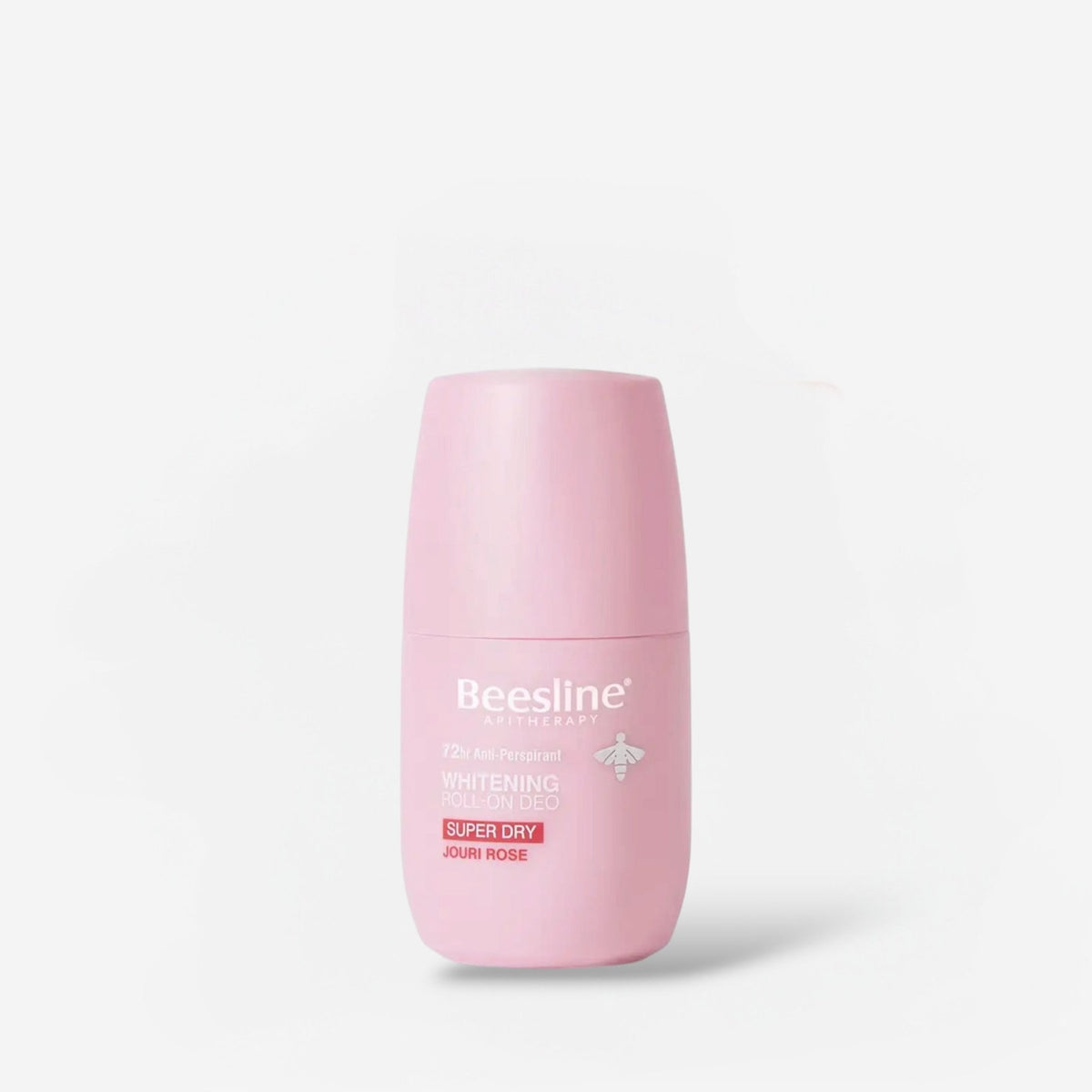 Beesline Natural Whitening Roll-On Deodorant Super Dry Jouri Rose 50ml بيزلين مزيل عرق دوار للتبييض الطبيعي، سوبر دراي، وردة الجوري - Princess Cosmetics Qatar