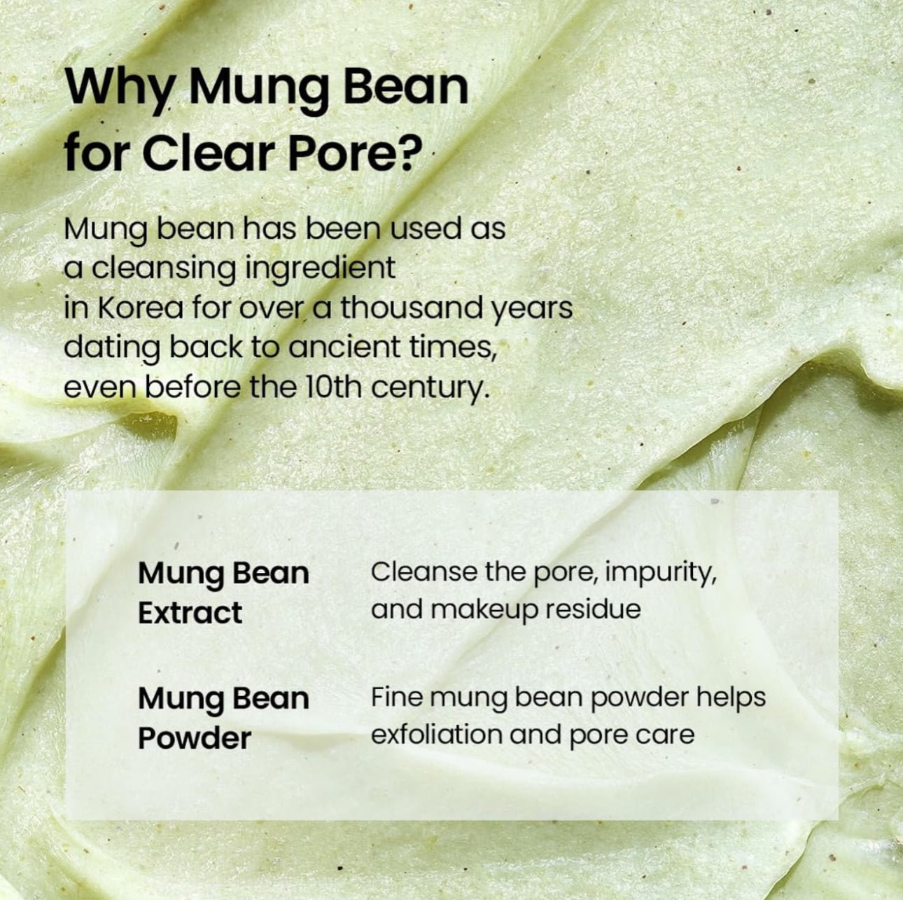 beplain Mung Bean pH - Balanced Cleansing Foam 160ml بيبلين مونج فول رغوة تنظيف متوازنة بدرجة الحموضة - Princess Cosmetics Qatar
