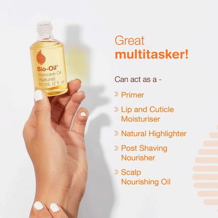 Bio - Oil Skincare Oil Natural زيت بيو - أويل للعناية بالبشرة، زيت طبيعي - Princess Cosmetics Qatar