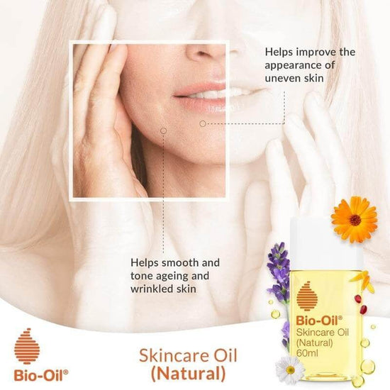 Bio - Oil Skincare Oil Natural زيت بيو - أويل للعناية بالبشرة، زيت طبيعي - Princess Cosmetics Qatar