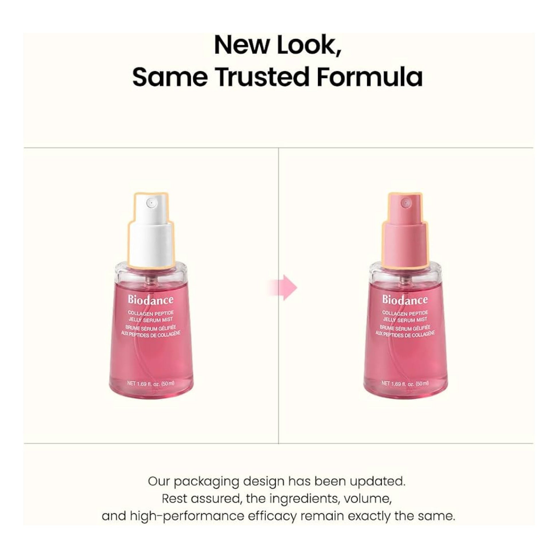 Biodance Collagen Peptide Jelly Serum Mist 50ml بخاخ سيروم جيلي ببتيد الكولاجين من بيودانس - Princess Cosmetics Qatar