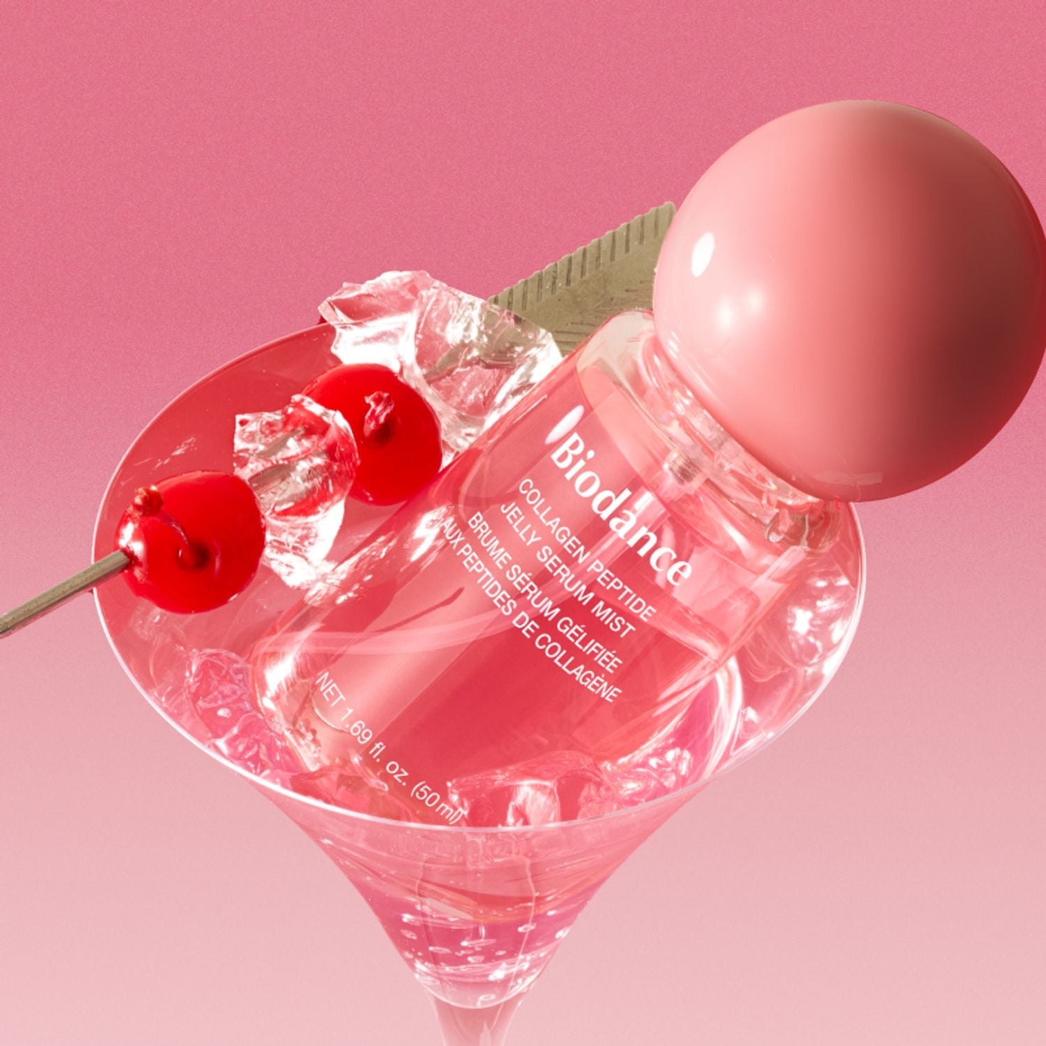 Biodance Collagen Peptide Jelly Serum Mist 50ml بخاخ سيروم جيلي ببتيد الكولاجين من بيودانس - Princess Cosmetics Qatar