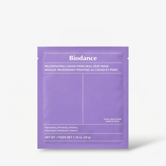 Biodance Rejuvenating Caviar PDRN Real Deep Mask (1 Sheet) قناع بيودانس المجدد للبشرة بالكافيار PDRN ريل ديب - Princess Cosmetics Qatar
