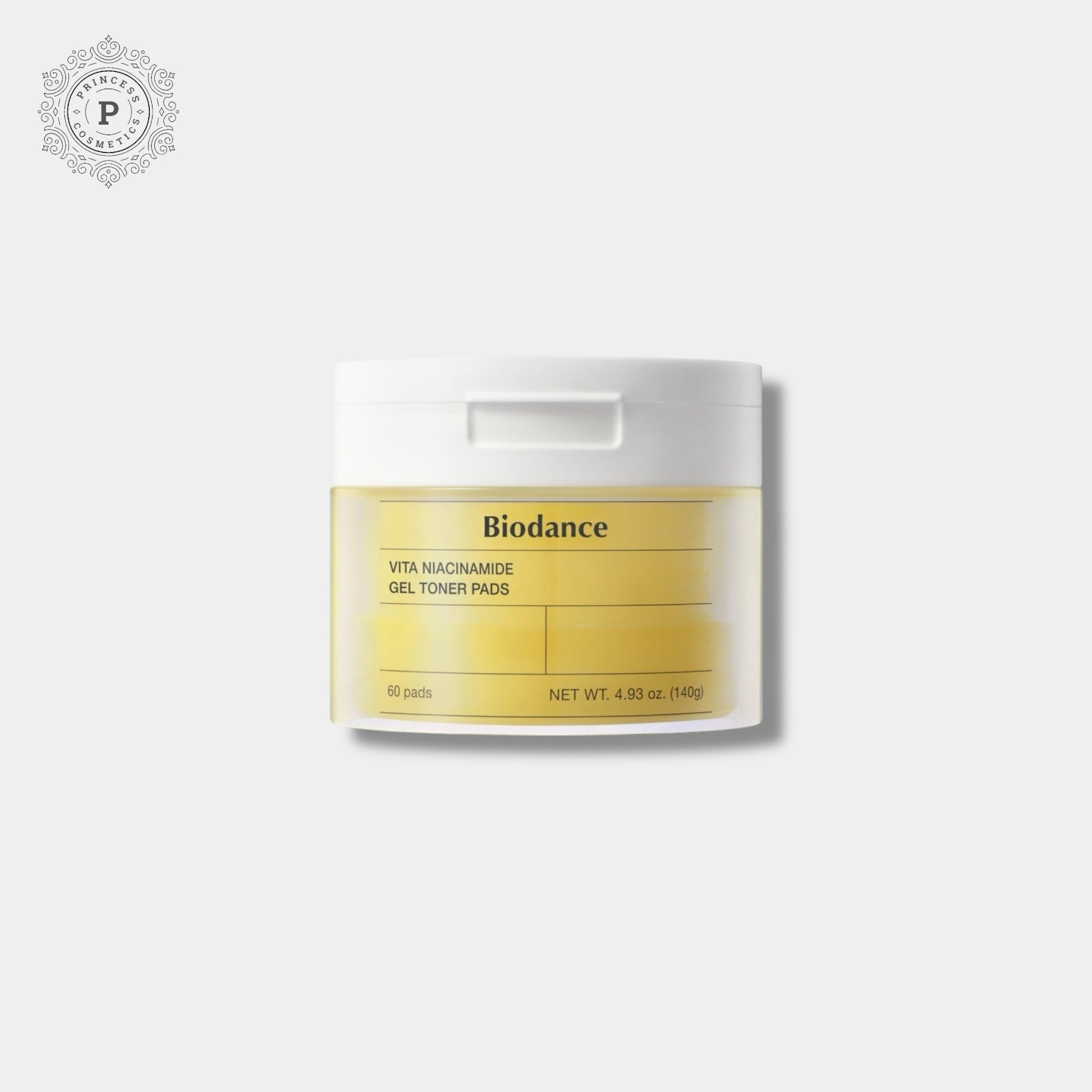 Biodance Vita Niacinamide Gel Toner Pads (60 Pads) وسادات تونر جل نياسيناميد فيتا من بايودانس - Princess Cosmetics Qatar